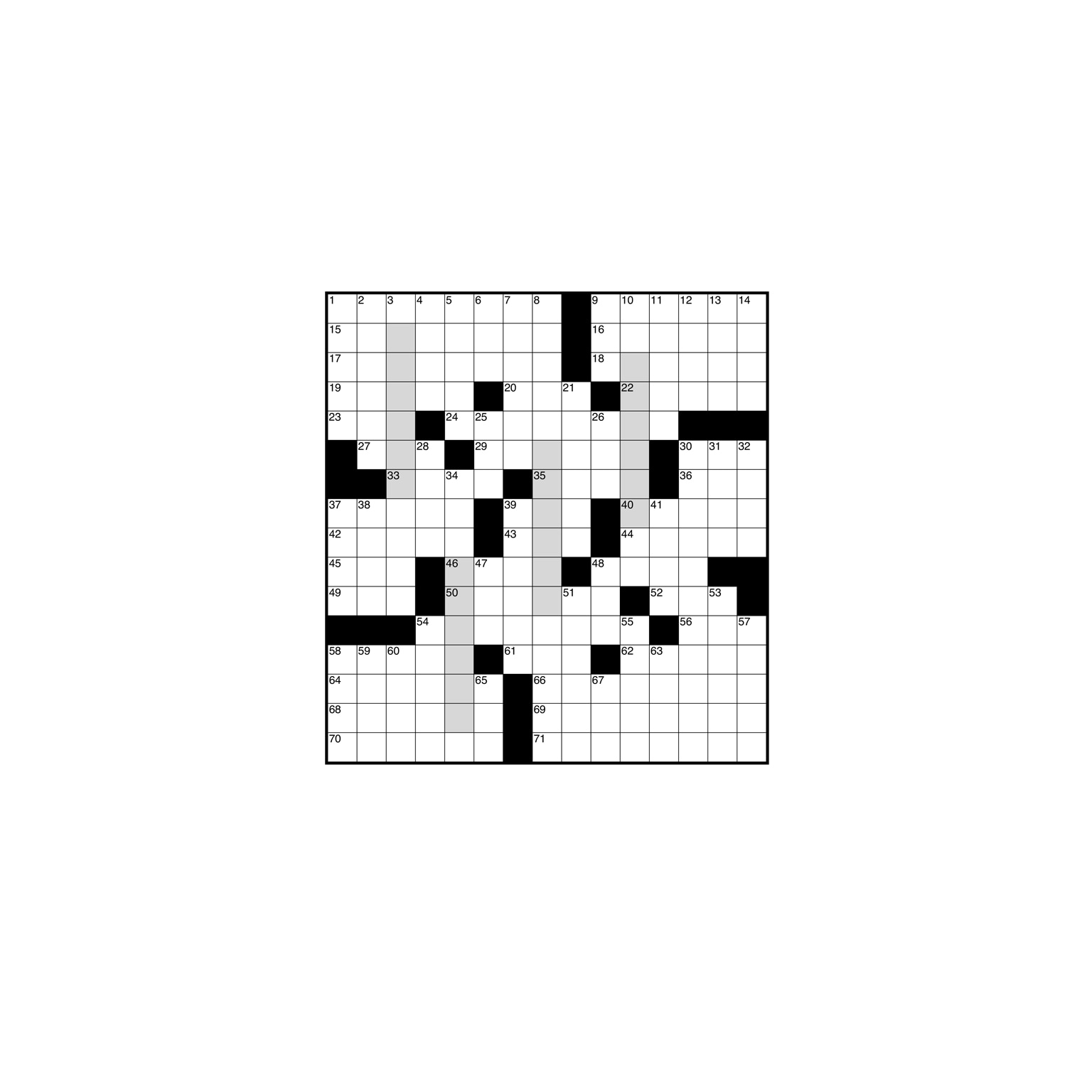 The McKinsey Crossword Nonbinary No. 72 McKinsey